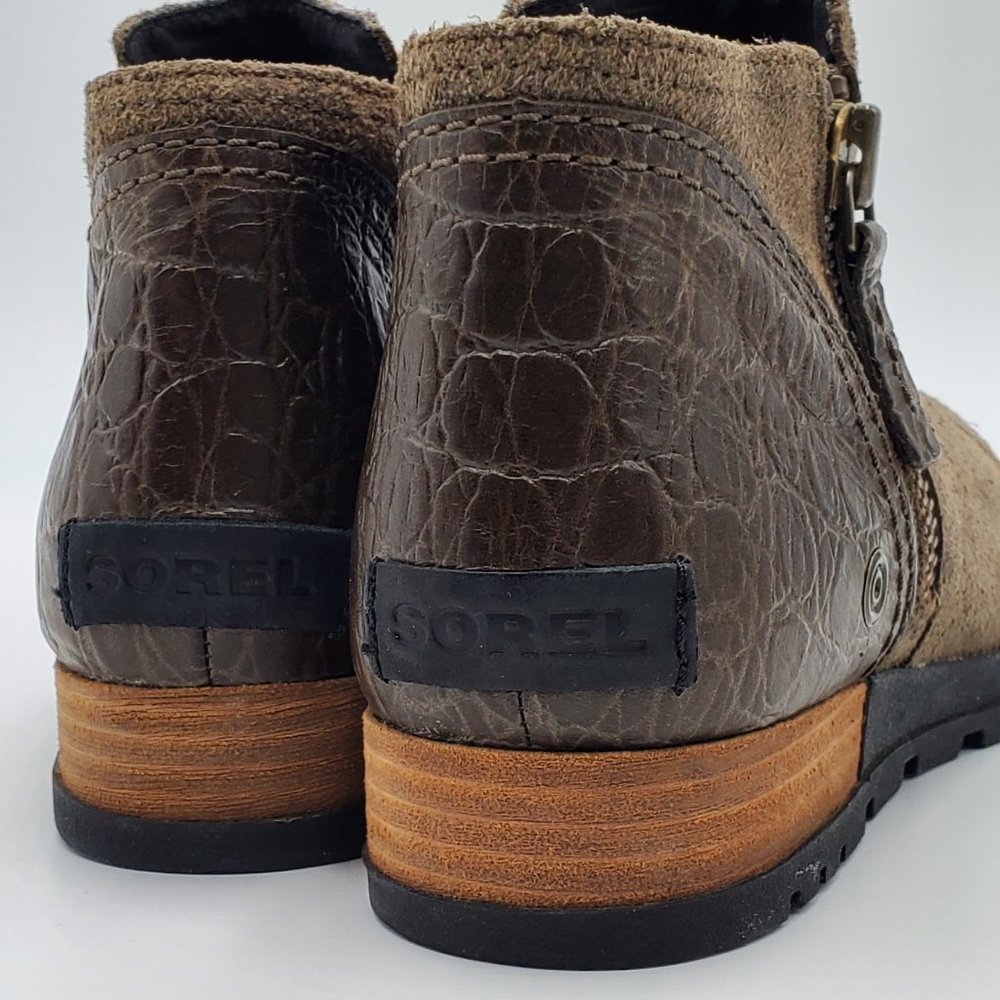Sorel Suede & Leather Ankle Booties - Picture 11 of 16